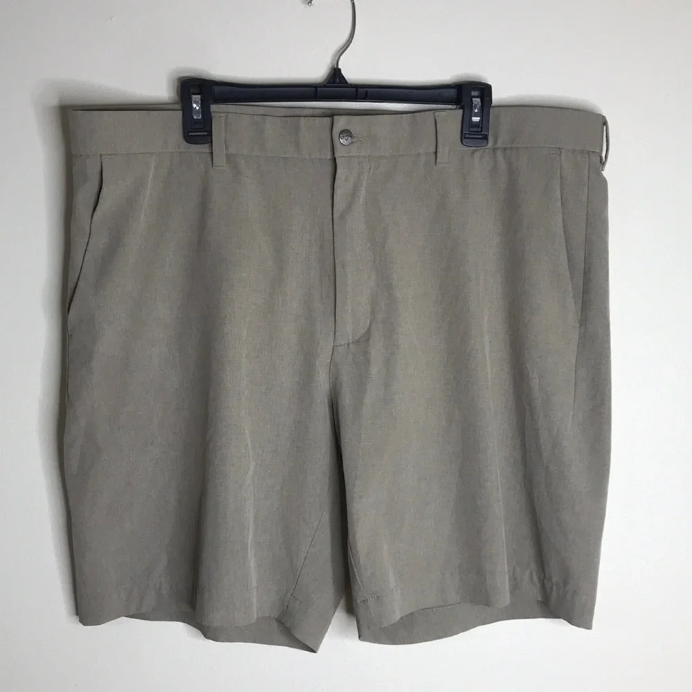 Callaway Golf Shorts Men's Opti-Dri Performance Lightweight Khaki Size 42